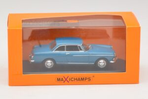 Peugeot 404 Coupé Sininen Maxichamps 1:43 940112921 Metalli — kuva 5 / 5