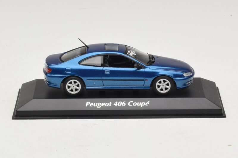 Peugeot 406 Coupe Sininen Metallic Maxichamps 1:43 940112620 Metalli
