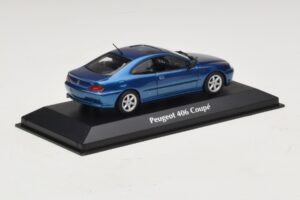 Peugeot 406 Coupe Sininen Metallic Maxichamps 1:43 940112620 Metalli — kuva 2 / 5