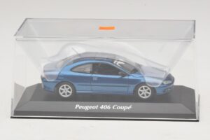 Peugeot 406 Coupe Sininen Metallic Maxichamps 1:43 940112620 Metalli — kuva 4 / 5