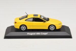 Peugeot 406 Coupe Keltainen Maxichamps 1:43 940112621 Metalli