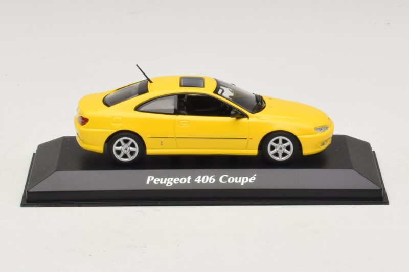 Peugeot 406 Coupe Keltainen Maxichamps 1:43 940112621 Metalli
