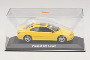Peugeot 406 Coupe Keltainen Maxichamps 1:43 940112621 Metalli — kuva 4 / 5