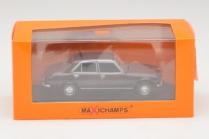 Peugeot 504 Tummanpunainen Maxichamps 1:43 940112500 Metalli — kuva 5 / 5