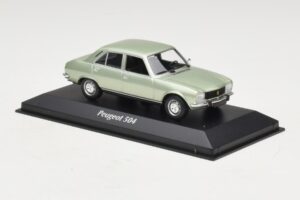 Peugeot 504 Vaaleanvihreä Metallinen Maxichamps 1:43 940112501 Metalli — kuva 3 / 5