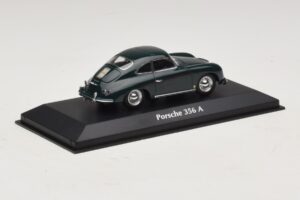 Porsche 356A Tummanvihreä Maxichamps 1:43 940064220 Metalli — kuva 2 / 5