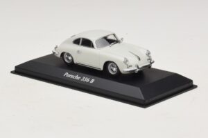Porsche 356 B Harmaa Maxichamps 1:43 940064301 Metalli — kuva 3 / 5