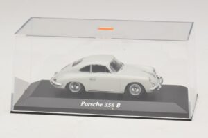Porsche 356 B Harmaa Maxichamps 1:43 940064301 Metalli — kuva 4 / 5