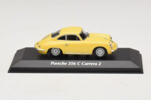 Porsche 356C Carrera 2 Keltainen Maxichamps 1:43 940062361 Metalli