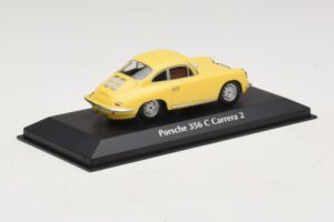 Porsche 356C Carrera 2 Keltainen Maxichamps 1:43 940062361 Metalli — kuva 2 / 5