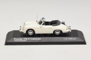 Porsche 356C Avoauto Polizei Dusseldorf Minichamps 1:43 430062391 Metalli