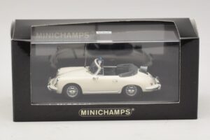 Porsche 356C Avoauto Polizei Dusseldorf Minichamps 1:43 430062391 Metalli — kuva 5 / 5