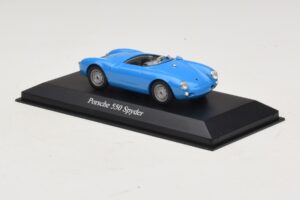 Porsche 550 Spyder Sininen Maxichamps 1:43 940066031 Metalli — kuva 3 / 5