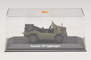 Porsche 597 Jagdwagen Oliivinvihreä Maxichamps 1:43 940065300 Metalli — kuva 4 / 5