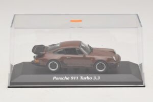 Porsche 911 930 Turbo 3.3 Ruskea Maxichamps 1:43 940069001 Metalli — kuva 4 / 5