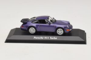 Porsche 911 964 Turbo Violetti Metallic Maxichamps 1:43 940069100 Metalli
