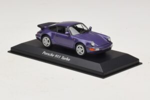 Porsche 911 964 Turbo Violetti Metallic Maxichamps 1:43 940069100 Metalli — kuva 3 / 5