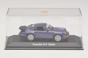 Porsche 911 964 Turbo Violetti Metallic Maxichamps 1:43 940069100 Metalli — kuva 4 / 5