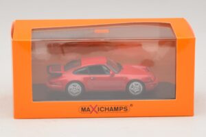 Porsche 911 964 Turbo Punainen Maxichamps 1:43 940069102 Metalli — kuva 5 / 5
