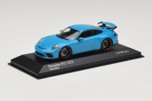 Porsche 911 991.1 GT3 Sininen Minichamps 1:43 410066022 Metalli — kuva 2 / 5