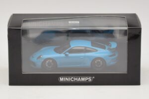 Porsche 911 991.1 GT3 Sininen Minichamps 1:43 410066022 Metalli — kuva 5 / 5