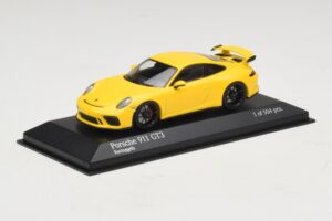 Porsche 911 991.1 GT3 Keltainen Minichamps 1:43 410066020 Metalli — kuva 2 / 5