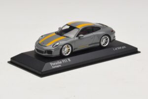 Porsche 911 991.1 R Harmaa Minichamps 1:43 410066232 Metalli — kuva 2 / 5