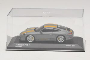 Porsche 911 991.1 R Harmaa Minichamps 1:43 410066232 Metalli — kuva 4 / 5