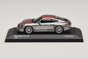 Porsche 911 991.1 R Hopea Oransseilla Raidoilla Minichamps 1:43 410066222 Metalli