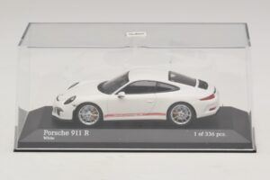 Porsche 911 991.1 R Valkoinen Minichamps 1:43 410066221 Metalli — kuva 4 / 5