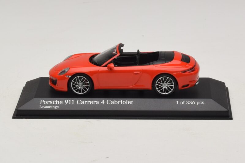 Porsche 911 991.2 Carrera 4 Avoauto Oranssi Minichamps 1:43 410067231 Metalli