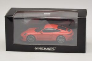 Porsche 911 991.2 Carrera 4S Oranssi Minichamps 1:43 410067241 Metalli — kuva 5 / 5
