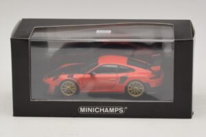 Porsche 911 991.2 GT2 RS Oranssi Minichamps 1:43 410067229 Metalli — kuva 5 / 5