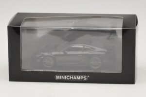 Porsche 911 991.2 GT3 RS Musta Minichamps 1:43 410067021 Metalli — kuva 5 / 5