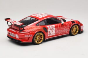 Porsche 911 991.2 GT3 RS GerSpeed Race Taxi Minichamps 1:18 155068227 Metalli — kuva 2 / 6