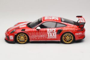 Porsche 911 991.2 GT3 RS GerSpeed Race Taxi Minichamps 1:18 155068227 Metalli — kuva 3 / 6
