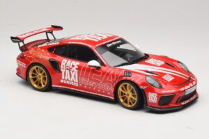 Porsche 911 991.2 GT3 RS GerSpeed Race Taxi Minichamps 1:18 155068227 Metalli — kuva 4 / 6