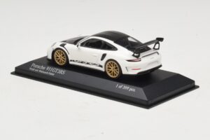 Porsche 911 991.2 GT3 RS Valkoinen Weissach Package Varustelulla Minichamps 1:43 410067022 Metalli — kuva 3 / 5