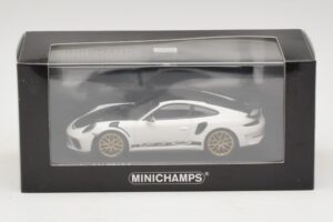 Porsche 911 991.2 GT3 RS Valkoinen Weissach Package Varustelulla Minichamps 1:43 410067022 Metalli — kuva 5 / 5