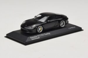 Porsche 911 991.2 GT3 Touring Musta Metallic Minichamps 1:43 410067424 Metalli — kuva 2 / 5
