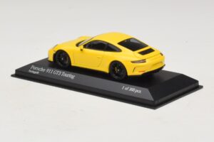 Porsche 911 991.2 GT3 Touring Keltainen Minichamps 1:43 410067421 Metalli — kuva 3 / 5