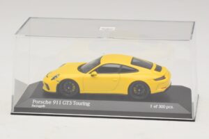 Porsche 911 991.2 GT3 Touring Keltainen Minichamps 1:43 410067421 Metalli — kuva 4 / 5