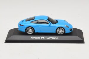Porsche 911 991 Carrera S Sininen Maxichamps 1:43 940060220 Metalli