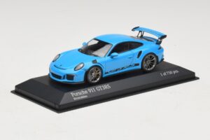 Porsche 911 991 GT3 RS Sininen Minichamps 1:43 410063222 Metalli — kuva 2 / 5