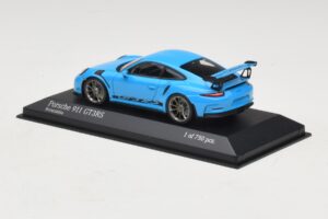 Porsche 911 991 GT3 RS Sininen Minichamps 1:43 410063222 Metalli — kuva 3 / 5