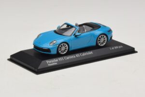 Porsche 911 992 Carrera 4S Avoauto Sininen Minichamps 1:43 410069332 Metalli — kuva 2 / 5