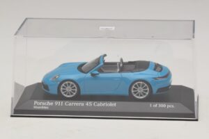 Porsche 911 992 Carrera 4S Avoauto Sininen Minichamps 1:43 410069332 Metalli — kuva 4 / 5