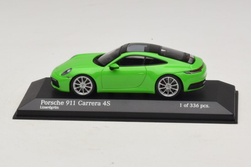 Porsche 911 992 Carrera 4S Vihreä Minichamps 1:43 Porsche 911 992 Carrera 4S Vihreä Minichamps 1:43 410069322 Metalli