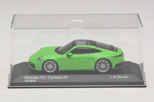 Porsche 911 992 Carrera 4S Vihreä Minichamps 1:43 410069322 Metalli — kuva 4 / 5