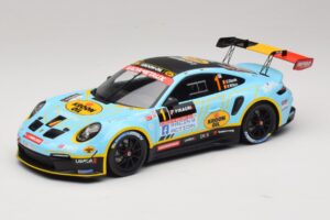 Porsche 911 992 Rally GT #1 C. Cherain / D. Withers Rallye de Wallonie 2025 IXO 1:18 18RMC254 Metalli